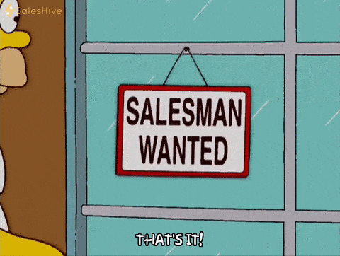 Salesman Wanted