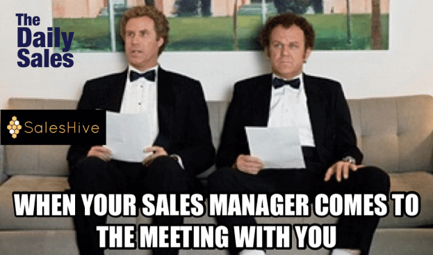 stepbrothers when your sales manager joins meeting